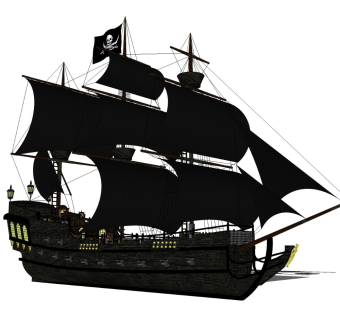 精细帆船模型 (4)